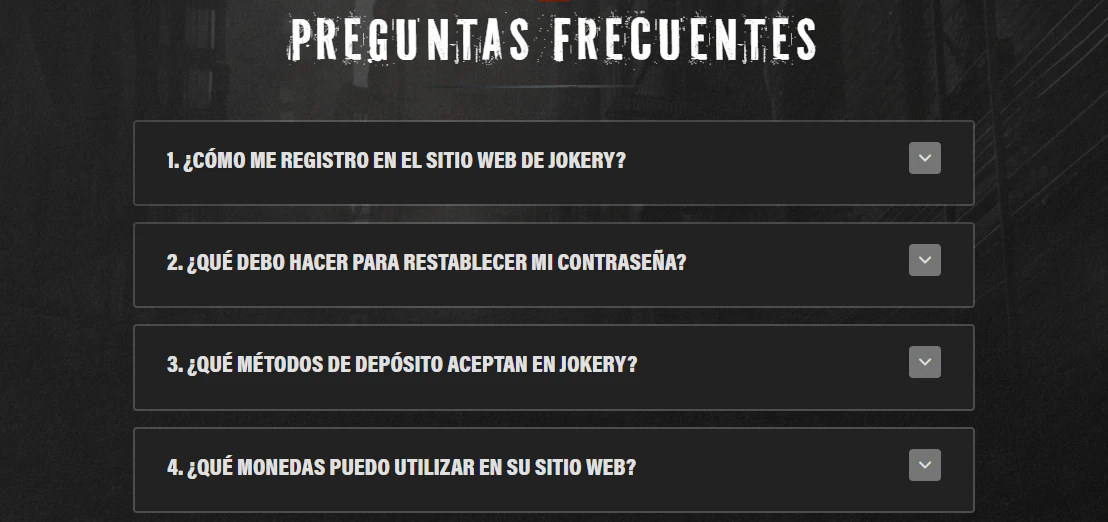 Jokery Casino atención al cliente